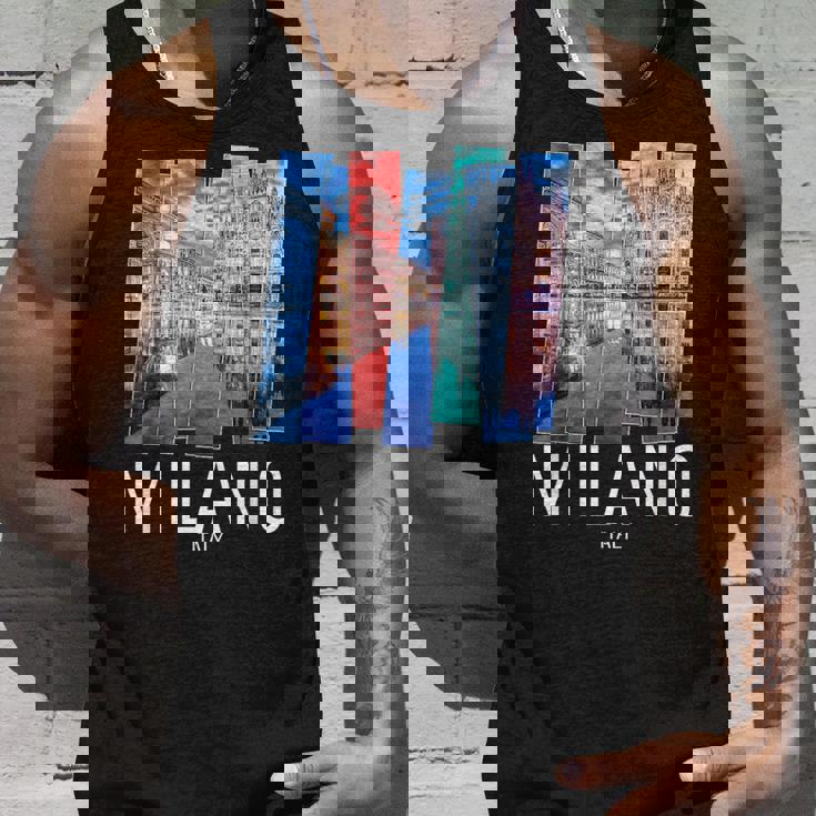 ミラノ シャツ レディース メンズ ミラノ イタリア お土産 ギフト タンクトップ 彼への贈り物