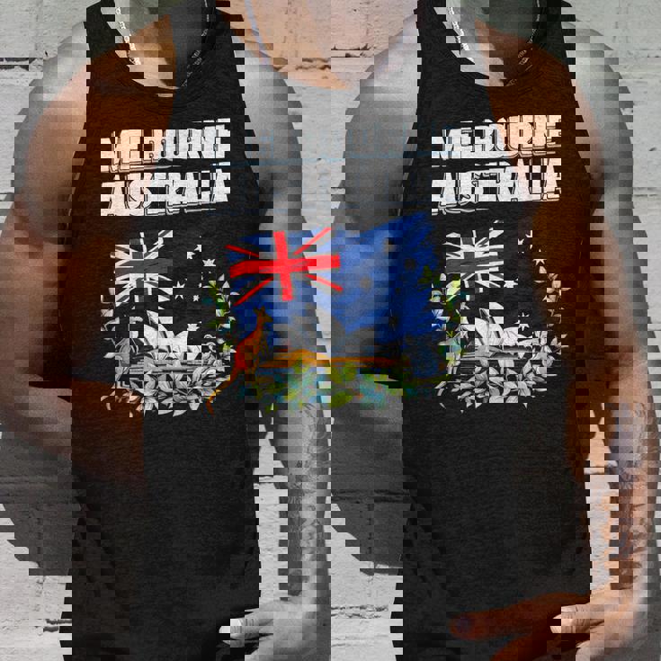 メルボルン オーストラリア お土産 オーストラリア国旗 カンガルーコアラ タンクトップ 彼への贈り物