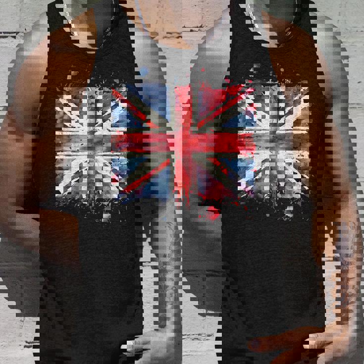 ユニオンジャック インクスタイル アート イギリス国旗 イギリス 国旗 イギリス タンクトップ 彼への贈り物