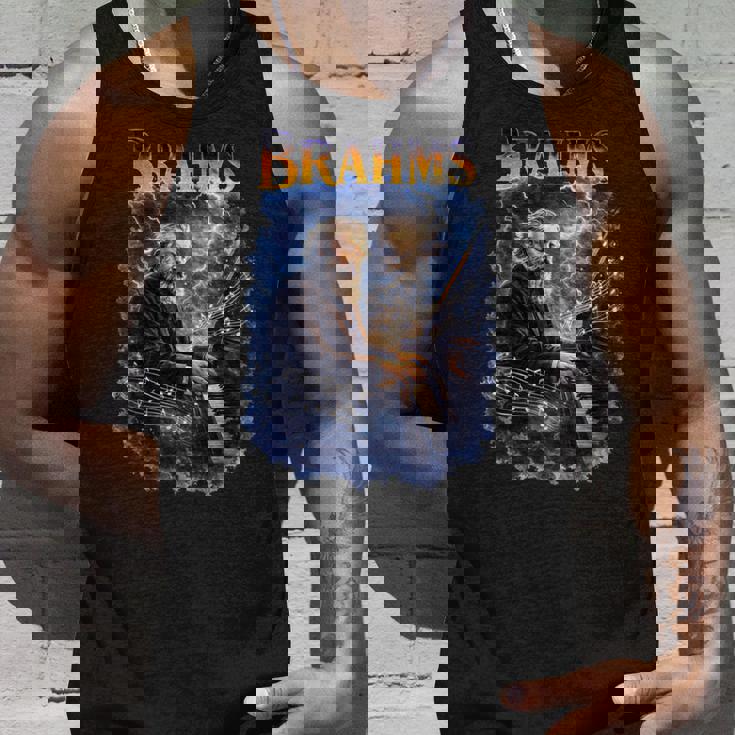 ヨハネス・ブラームス 作曲家 長袖tシャツ タンクトップ 彼への贈り物