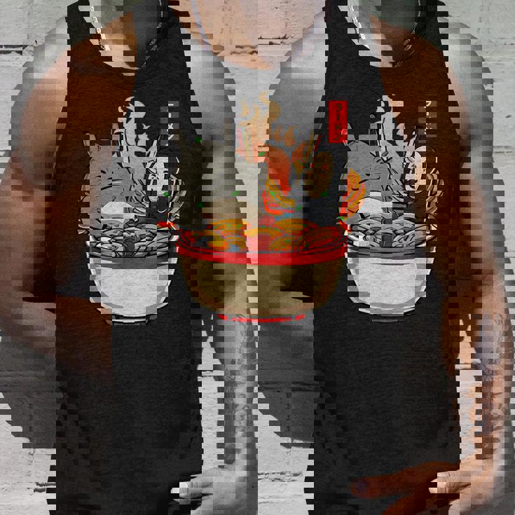 ラーメンプールパーティー かわいい日本アニメヌードルフード タンクトップ 彼への贈り物