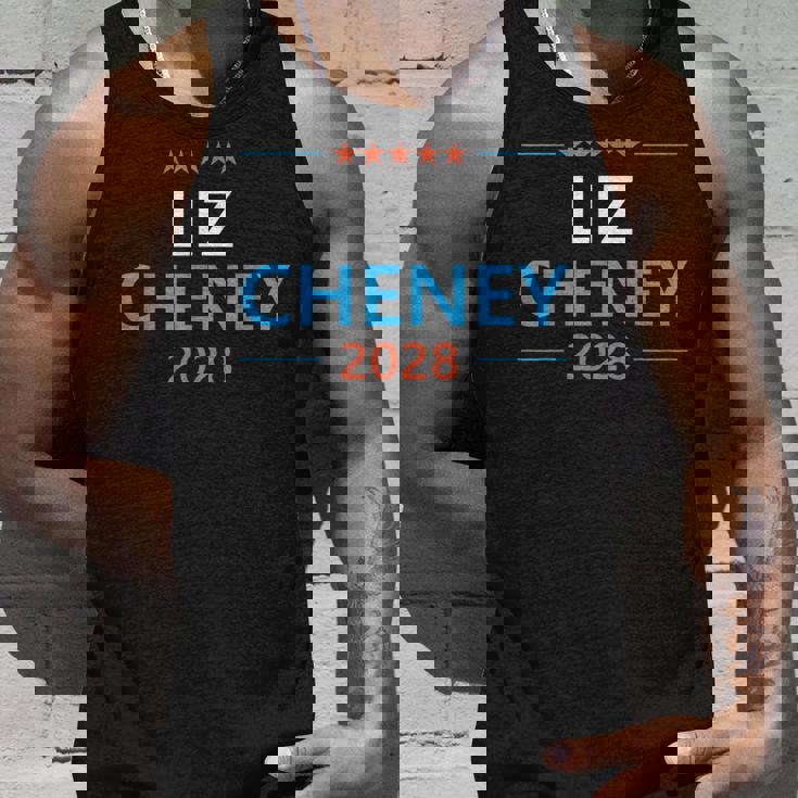 リズ・チェイニー 2028 大統領共和党選挙 '28 タンクトップ 彼への贈り物