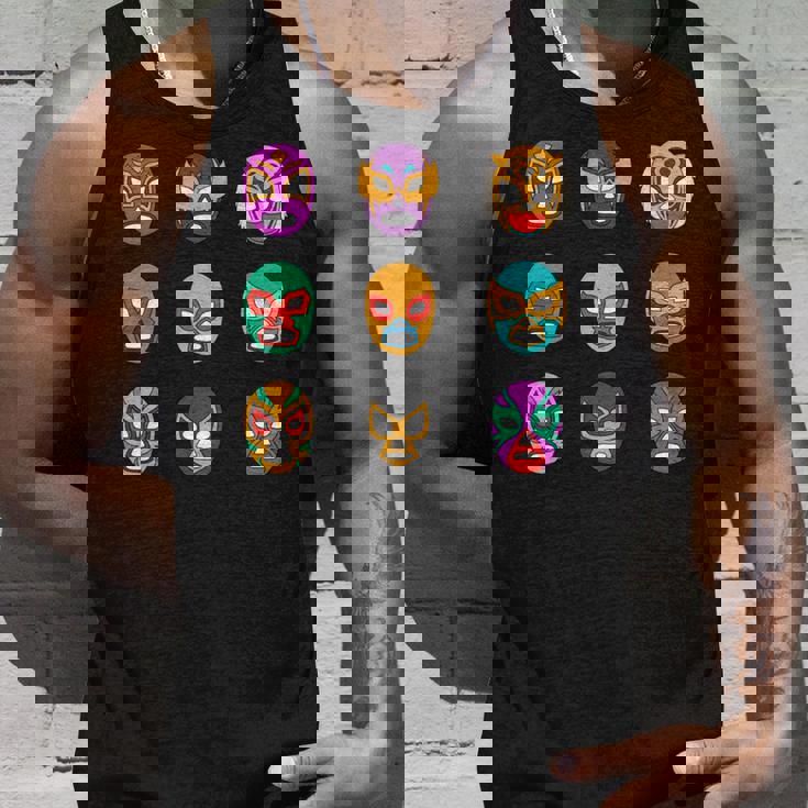 レトロ ルチャリブレ マスク オブ レジェンド レスリング 長袖tシャツ タンクトップ 彼への贈り物