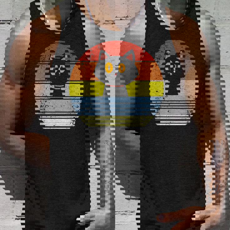 レトロ 猫 ヴィンテージ かわいい 子猫 ニャー キティ キティ タンクトップ 彼への贈り物