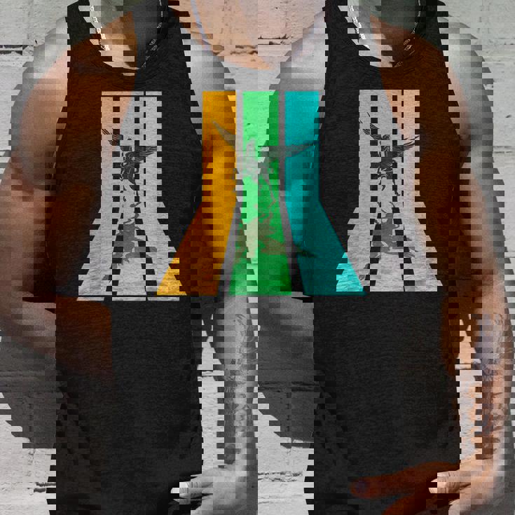 レトロ80年代ヴィンテージスタイルペガサス タンクトップ 彼への贈り物