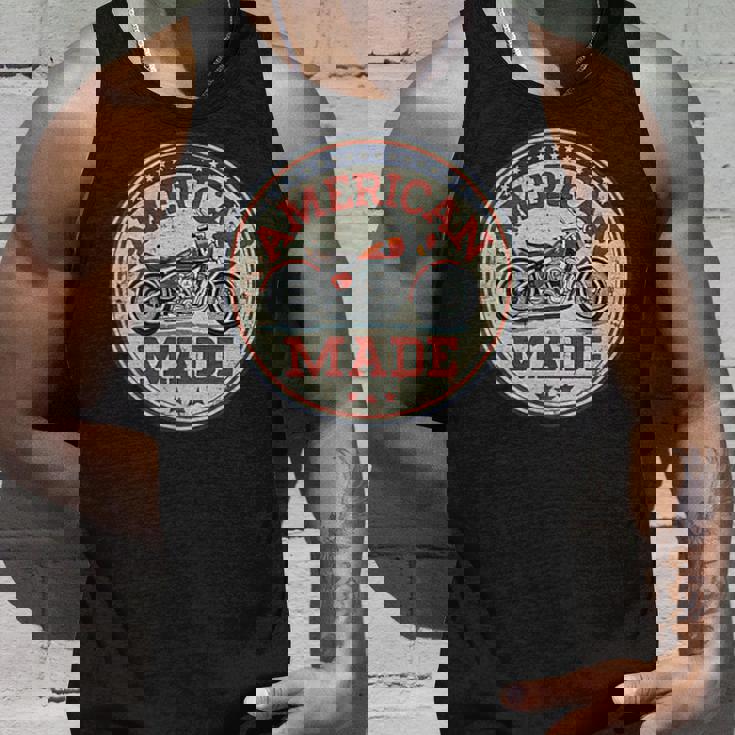 レトロヴィンテージガソリンスタンド アメリカ製 モーターバイクガレージ タンクトップ 彼への贈り物