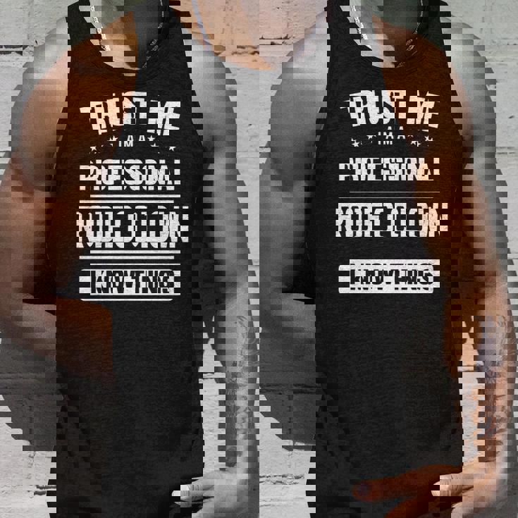 ロデオクラウンアイデアトラストプロフェッショナルロデオクラウン 長袖tシャツ タンクトップ 彼への贈り物