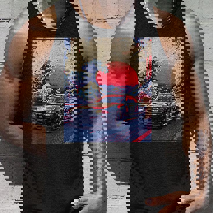 ヴィンテージ Jdm ドリフト レースカー 和波沖 神奈川 アート タンクトップ 彼への贈り物