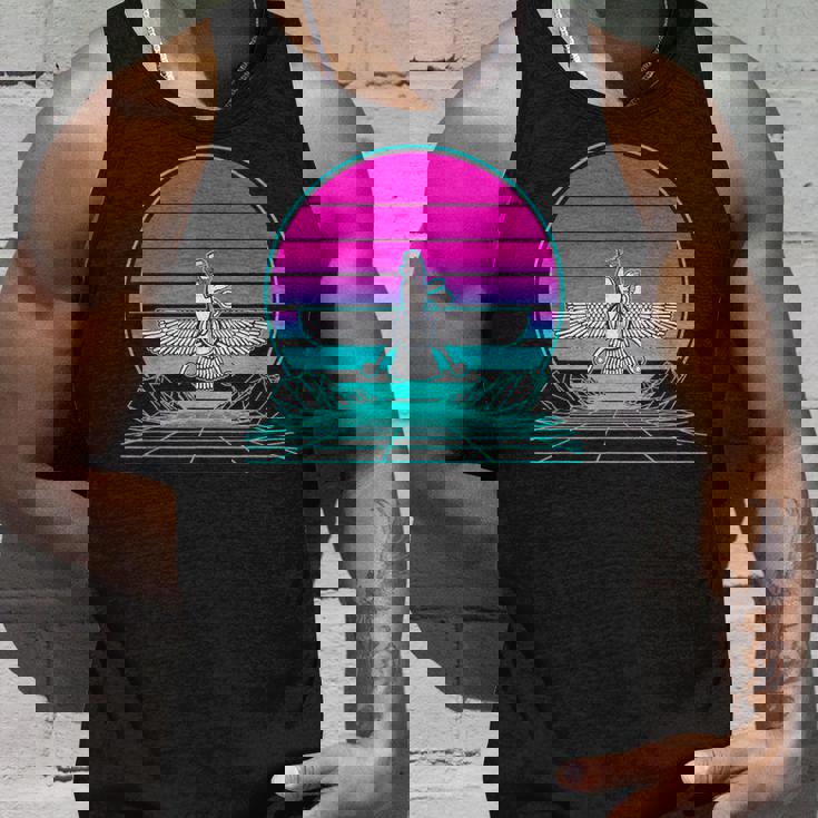 ヴィンテージ レトロ サンセット アヌンナキ タンクトップ 彼への贈り物