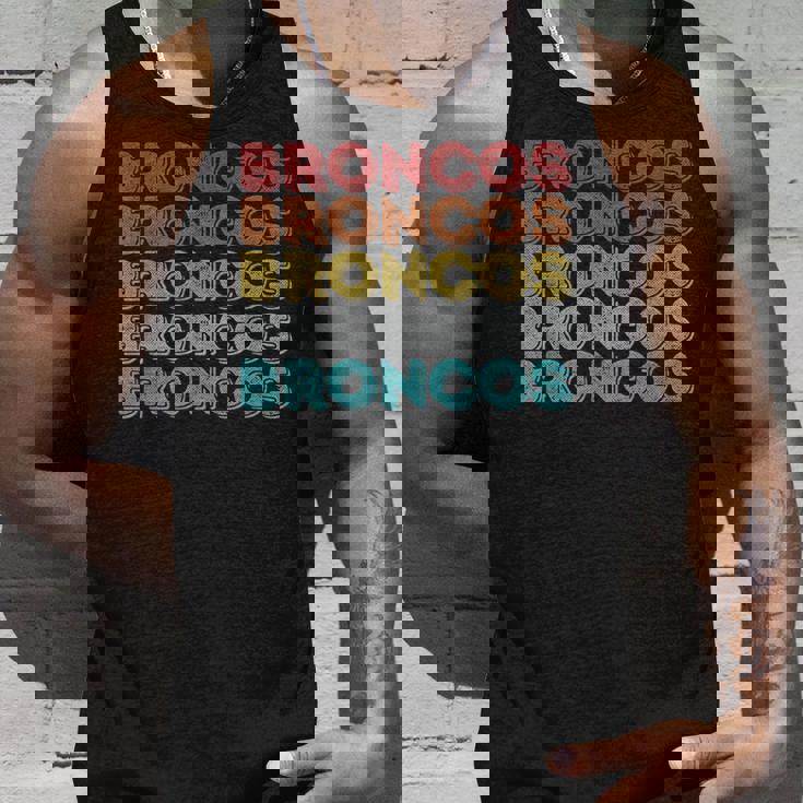 ヴィンテージ レトロ ブロンコス タンクトップ 彼への贈り物