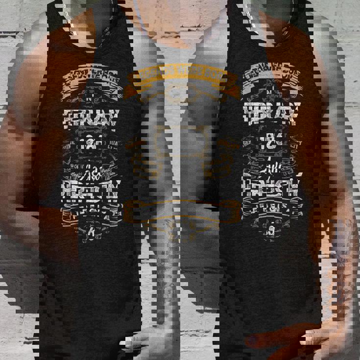 ヴィンテージ40歳の誕生日レジェンドは1986年2月に誕生しました。 タンクトップ 彼への贈り物