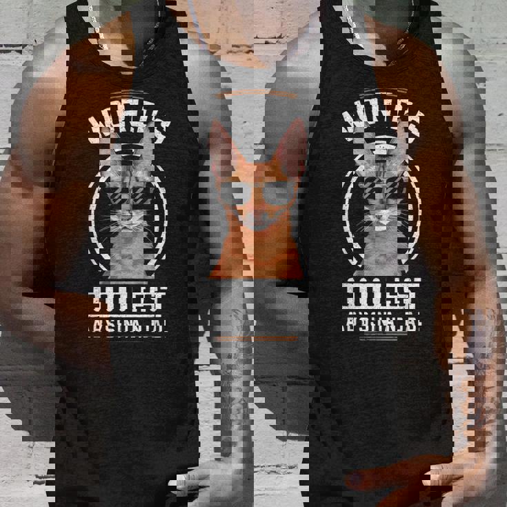 世界で最もクールなアビシニアンパパ タンクトップ 彼への贈り物