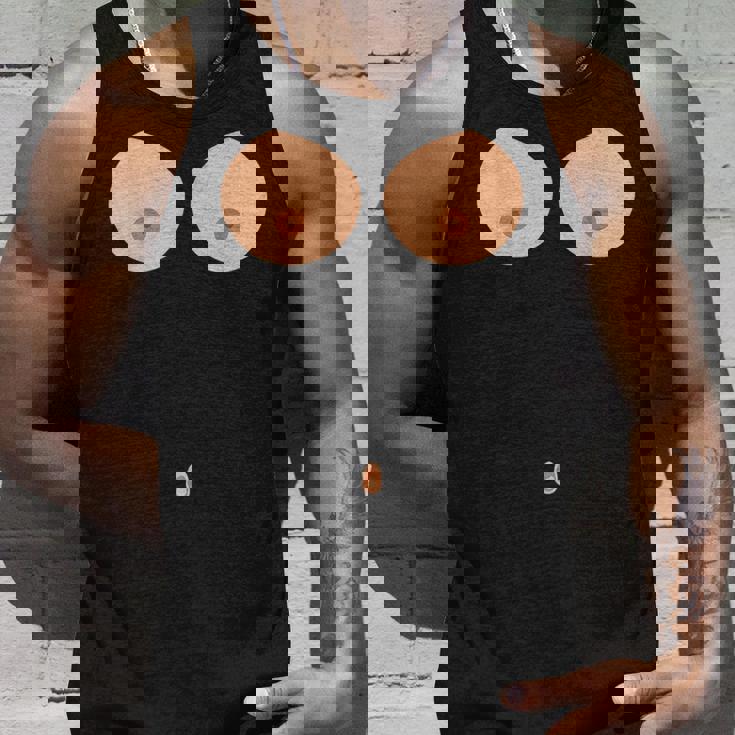 乳首おへそボタン おっぱい 面白いコスチューム タンクトップ 彼への贈り物