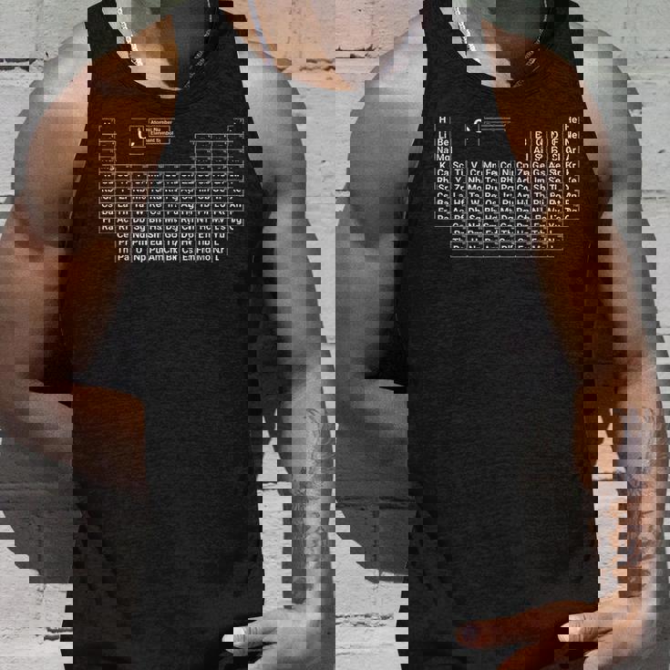 元素の周期表 タンクトップ 彼への贈り物