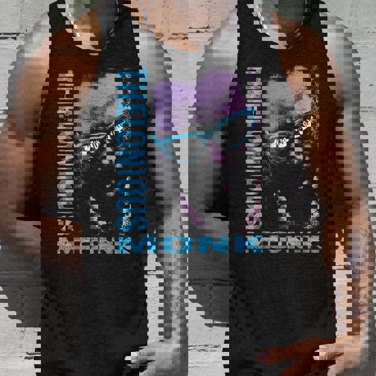 公式セロニアス・モンク・ジャズ・アイコン・マーチ イタリアの鍵盤 タンクトップ 彼への贈り物