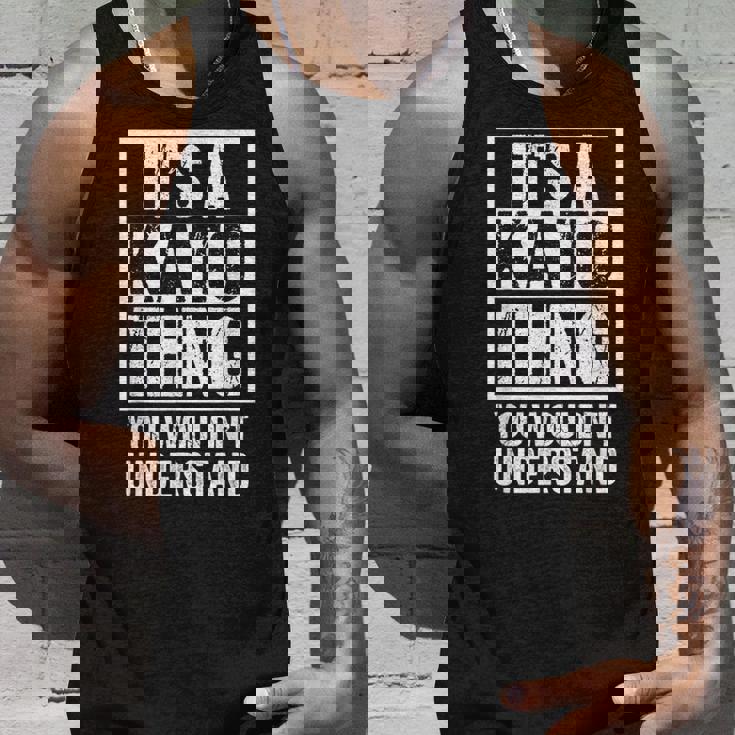 加藤苗字名字 A Kato Thing You Wouldn't Understand Family Name タンクトップ 彼への贈り物