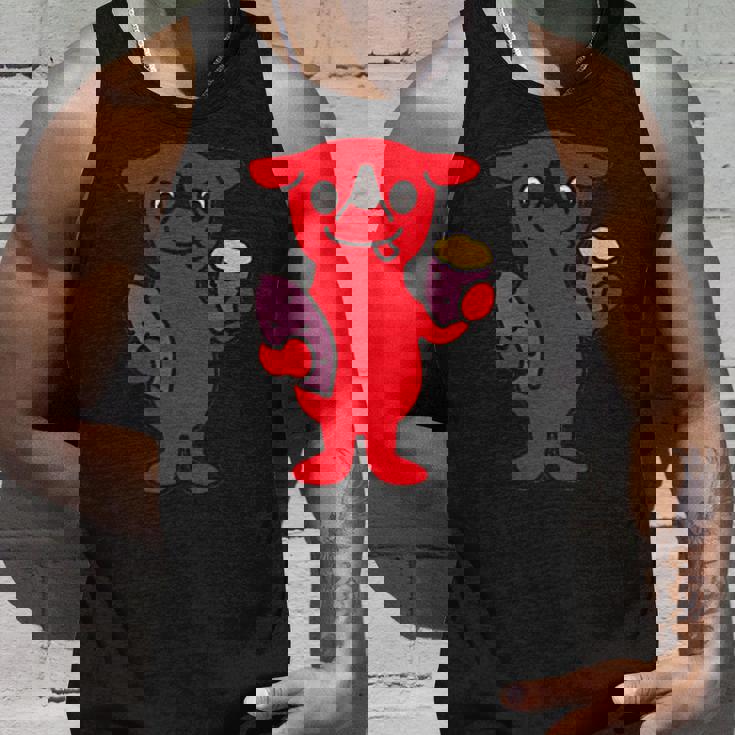 千葉県ご当地キャラとさつまいも タンクトップ 彼への贈り物