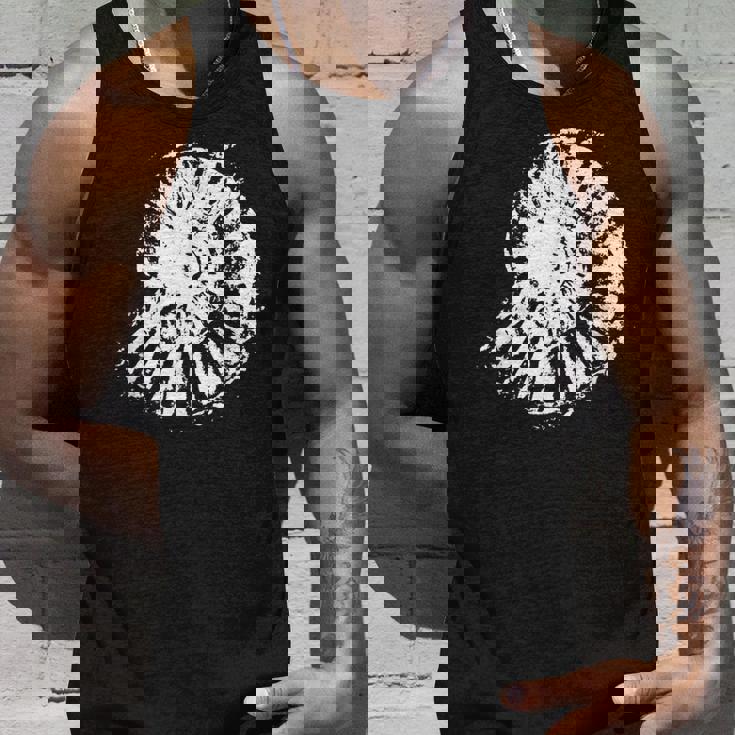 古生物学 アンモナイトプリント、古生物学者 化石アンモナイト タンクトップ 彼への贈り物