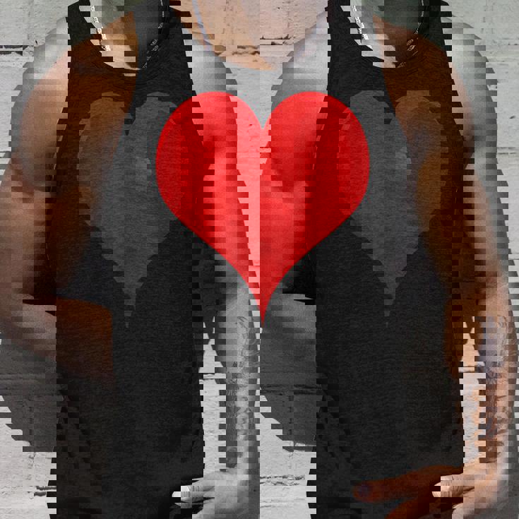 大きな赤いハート タンクトップ 彼への贈り物