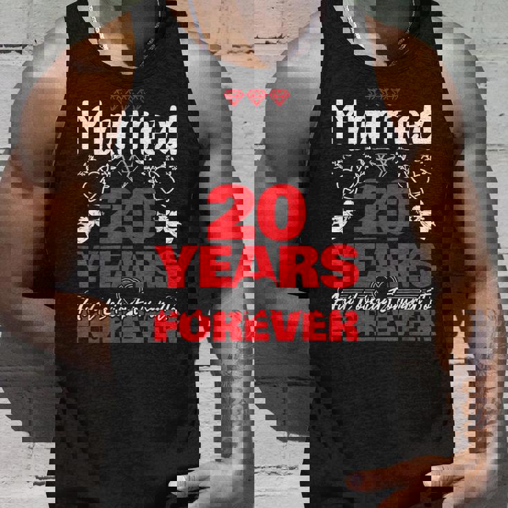 夫、妻へのギフト 結婚20年前 結婚記念日 タンクトップ 彼への贈り物
