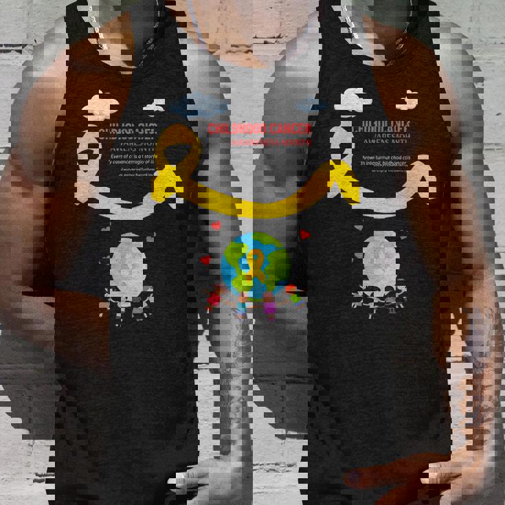 小児がん啓発月間 タンクトップ 彼への贈り物