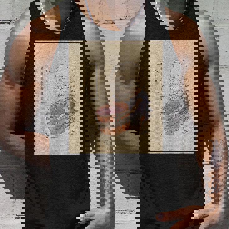 小豆洗い【日本の妖怪シリーズ】 タンクトップ 彼への贈り物