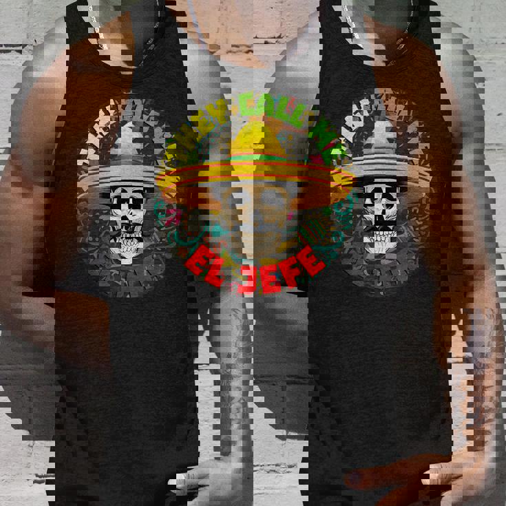 彼らは私をエルジェフェファニースケルトンメキシカンカラベラと呼んでいます タンクトップ 彼への贈り物