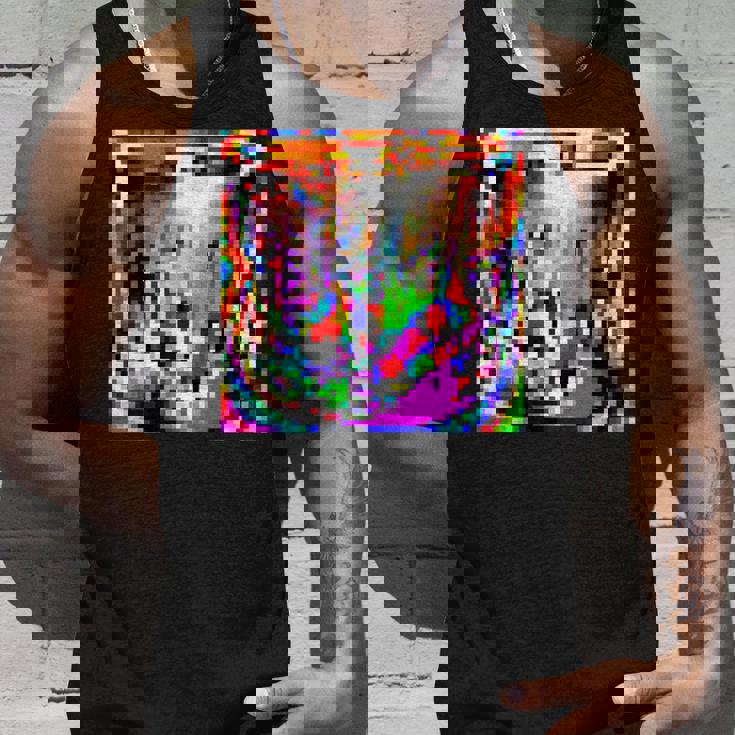 敵対的 アンチフェイシャル認識 カモフラージュ インビジビリティ タンクトップ 彼への贈り物