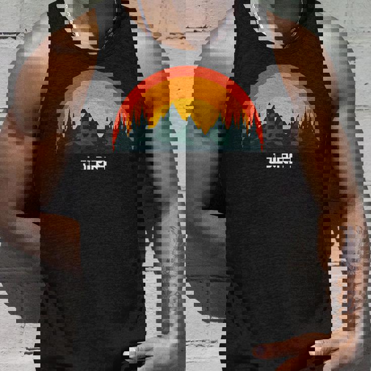 日没のジュラ山脈とハイマートカントン タンクトップ 彼への贈り物