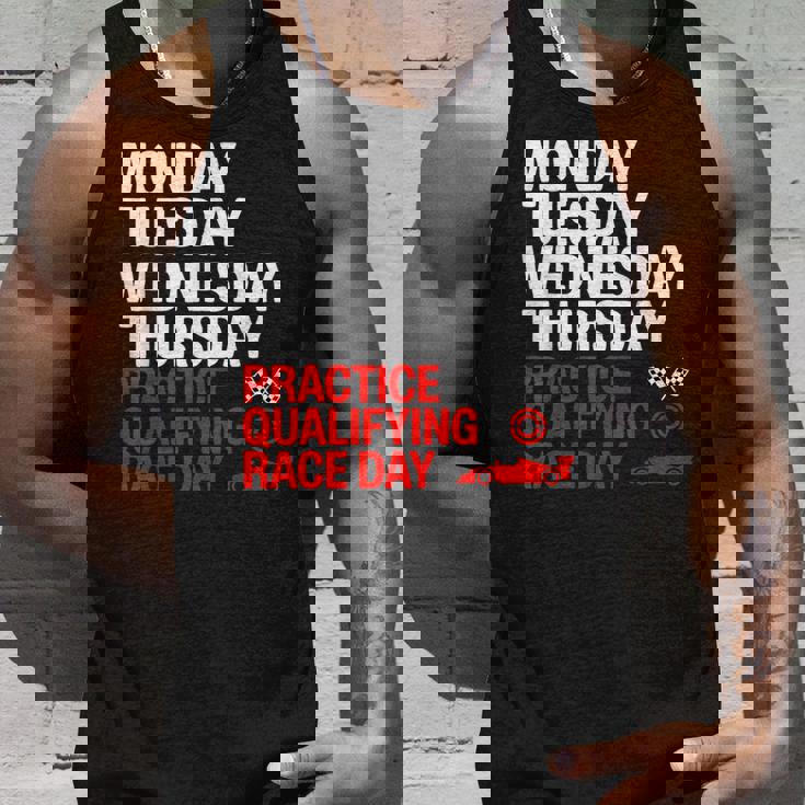 月曜 火曜 水曜 木曜 練習 予選 レース タンクトップ 彼への贈り物