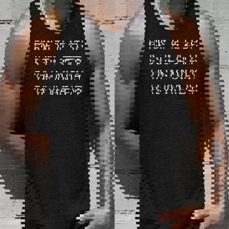 メンズ 月曜日より13日の金曜日 タンクトップ 彼への贈り物