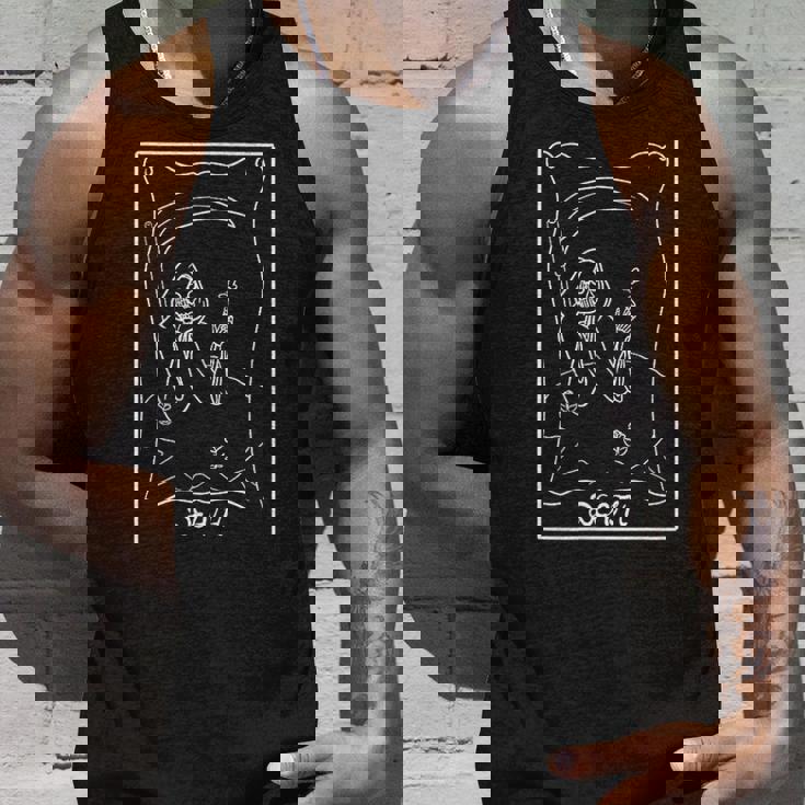 死のタロットカード 死神 タンクトップ 彼への贈り物