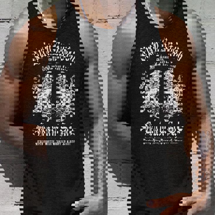 沖縄 日本 お土産 シーサーライオンズ 琉球諸島 和 長袖tシャツ タンクトップ 彼への贈り物