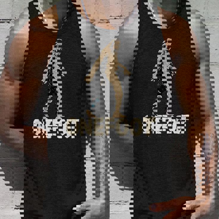 泥足切断者の冗談 脚切断者のための義足デザイン タンクトップ 彼への贈り物