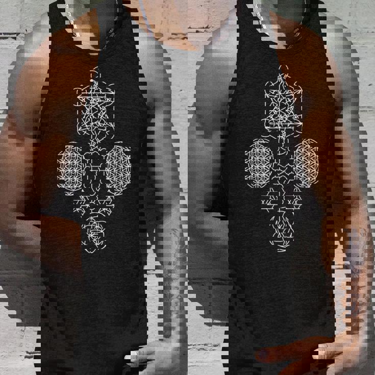 神聖幾何学のグループ タンクトップ 彼への贈り物