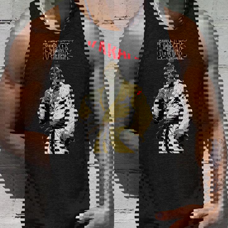 空手ゴリラ 空手ファイティングゴリラ タンクトップ 彼への贈り物