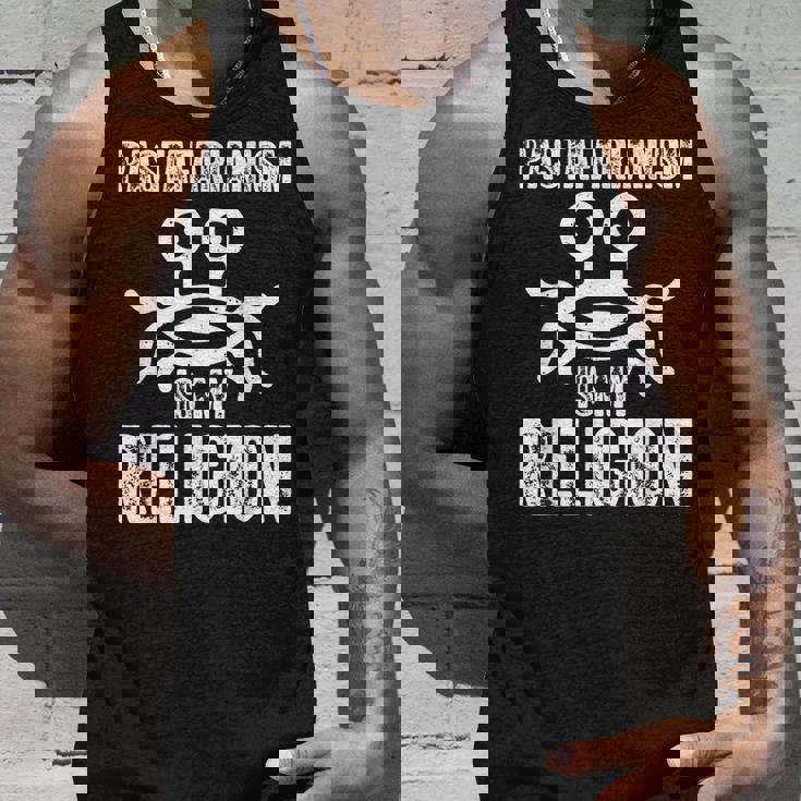 空飛ぶスパゲッティモンスター Fsm パスタファリアニズム イズ マイ リジョン タンクトップ 彼への贈り物