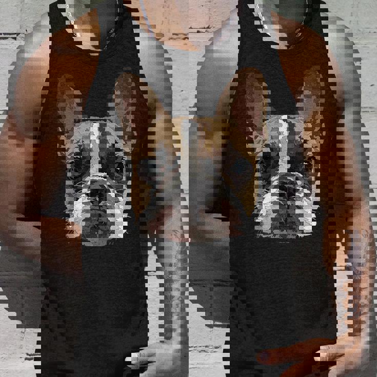 芸術的なフレンチドッグ愛好家フレンチブルドッグ タンクトップ 彼への贈り物