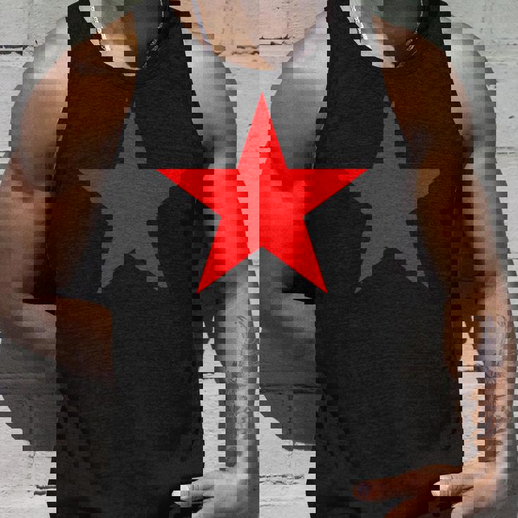 複数の色の赤い星 長袖tシャツ タンクトップ 彼への贈り物