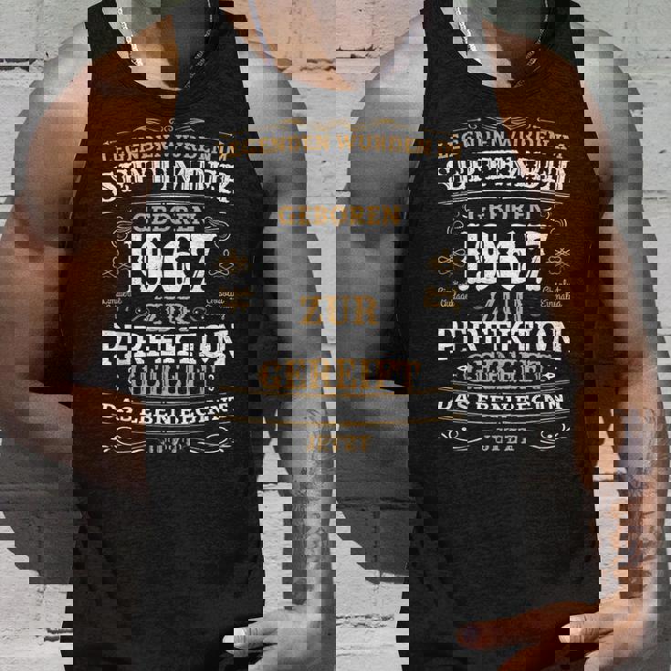 誕生日デザインの伝説は1967年9月生まれ タンクトップ 彼への贈り物