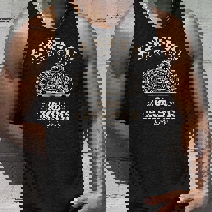 還暦祝い 1966年（昭和41年）生まれのバイク好き 2026年（令和8年）60歳記念 かっこいい タンクトップ 彼への贈り物