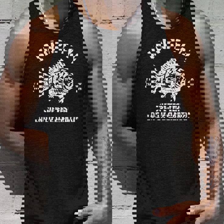 還暦祝い 魚釣りが趣味の60歳に贈る特別なお祝い 長寿・安全・大漁祈願 かっこいい タンクトップ 彼への贈り物