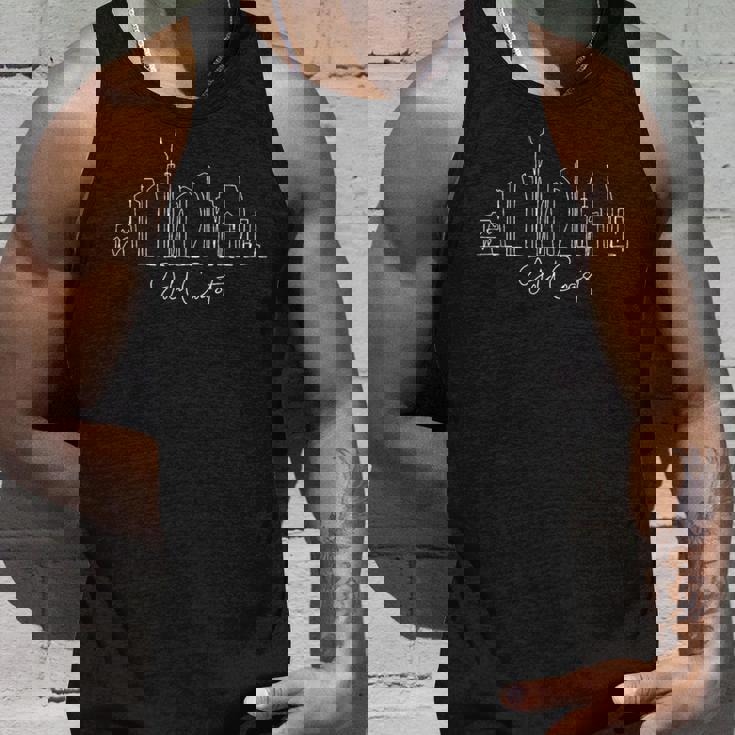 都市のスカイライン ゴールドコースト オーストラリア タンクトップ 彼への贈り物