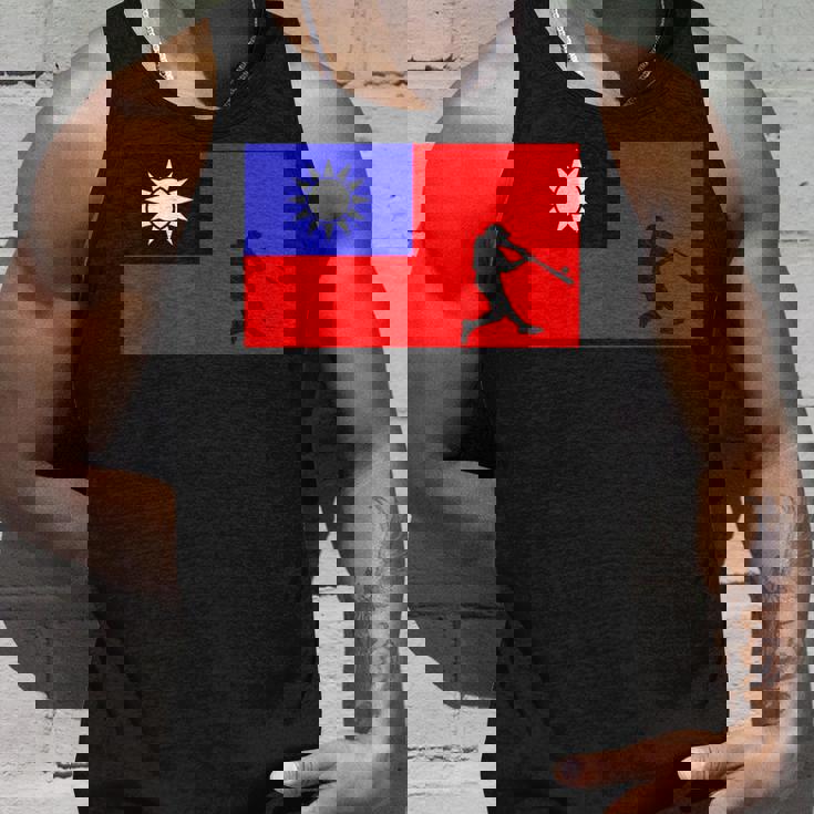 野球リーグ台湾国旗 アジア代表選手 タンクトップ 彼への贈り物