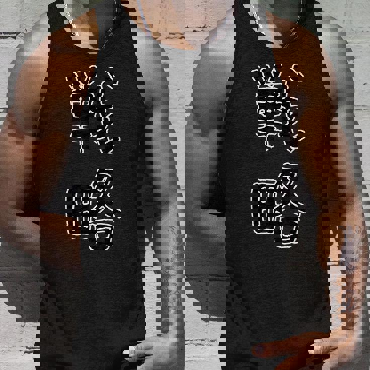 面白い ギフト 文字入り 「戦略」おもしろギャグ-ジョーク 漢字 戦略 タンクトップ 彼への贈り物