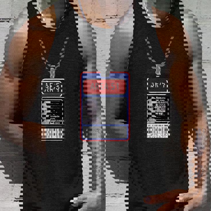 面白いfエリア 51 宇宙人 Idパス ハロウィンコスチューム タンクトップ 彼への贈り物