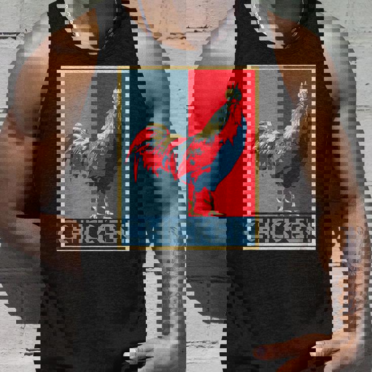 面白いtシャツ にわとり 鶏 鳥 メンズ おもしろ 面白い 服 おもしろグッズ ネタ ポスター チキン タンクトップ 彼への贈り物