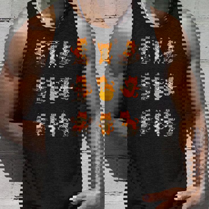 面白いtシャツ 猫 ネコ 筋トレ ジム おもしろグッズ かわいい おもしろtシャツ 面白い 服 ネタ タンクトップ 彼への贈り物