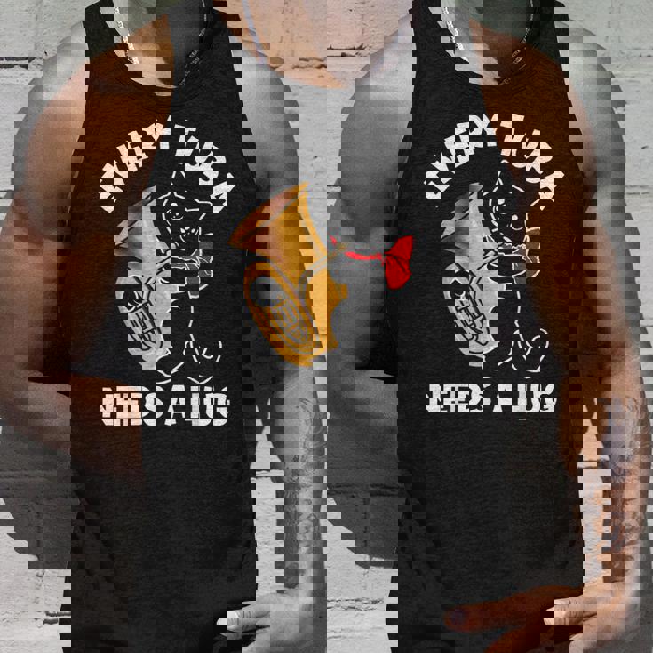 面白いチューバプレーヤー タンクトップ 彼への贈り物