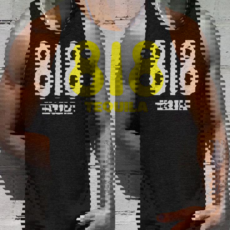 面白いドリンクデザイン 818 チームテキーラワインラバー タンクトップ 彼への贈り物